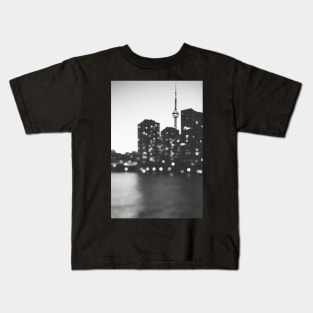 Toronto At Night Kids T-Shirt